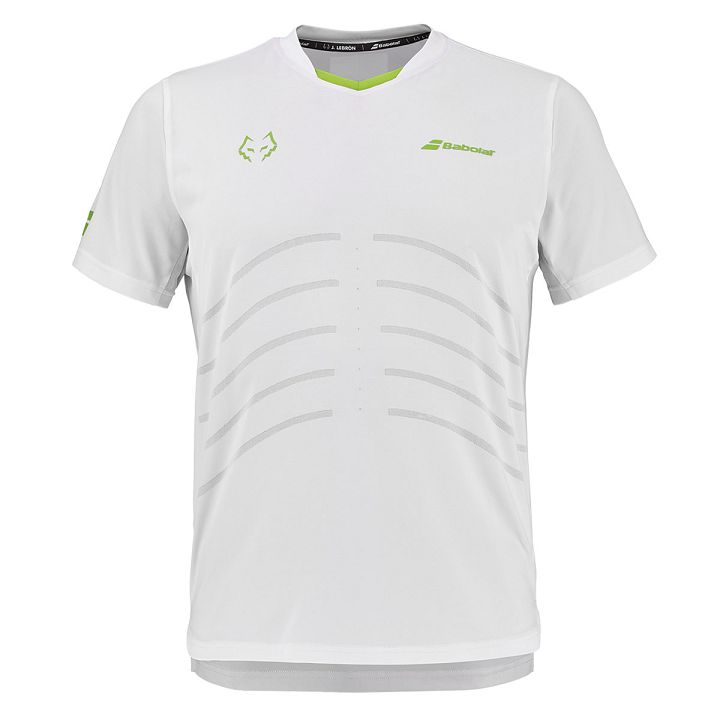 Babolat Lebrón Replica Crew Neck Tee White